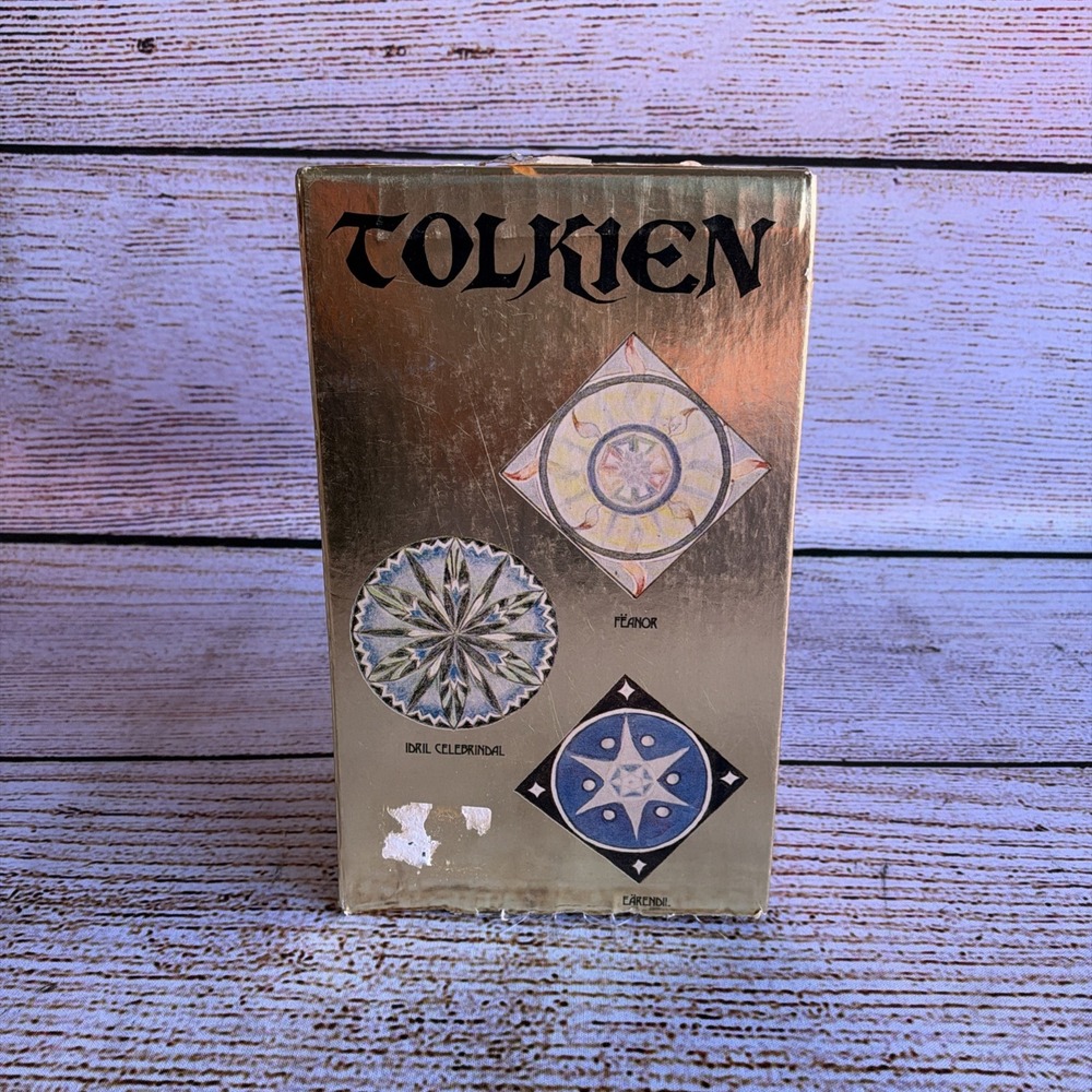 VTG LOTR JRR Tolkien 4 Book Paperback Boxed Set Ballantine Barbara Remington